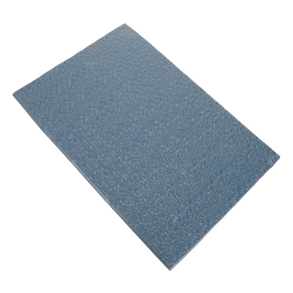 MEIBUTYUP 1 Sheet Gray Plastic Dollhouse Building Supplies for Miniature Decor and Craft Projects