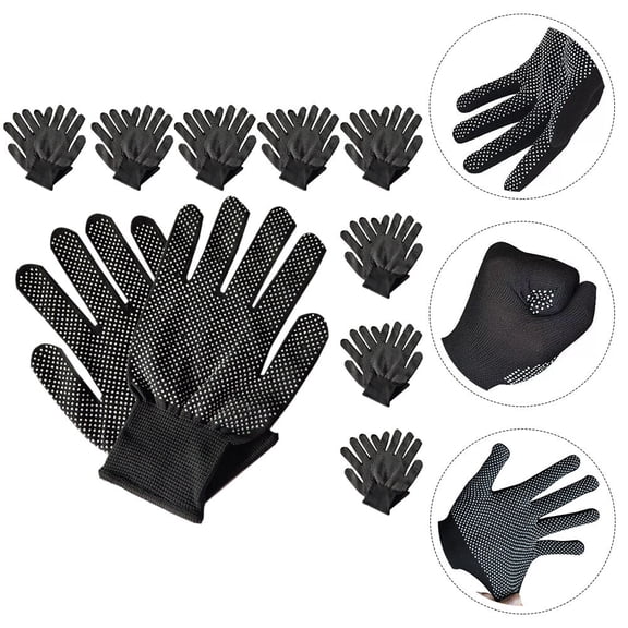 MEIBUTYUP 10 Pairs Gardening Gloves for Adults, Flexible Weeding Gloves for Garden Work and Outdoor Use