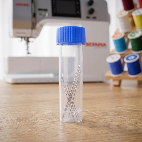 MEIBUTYUP 10 Pcs Plastic Needle Organizer Bottle for Beads and Small Parts