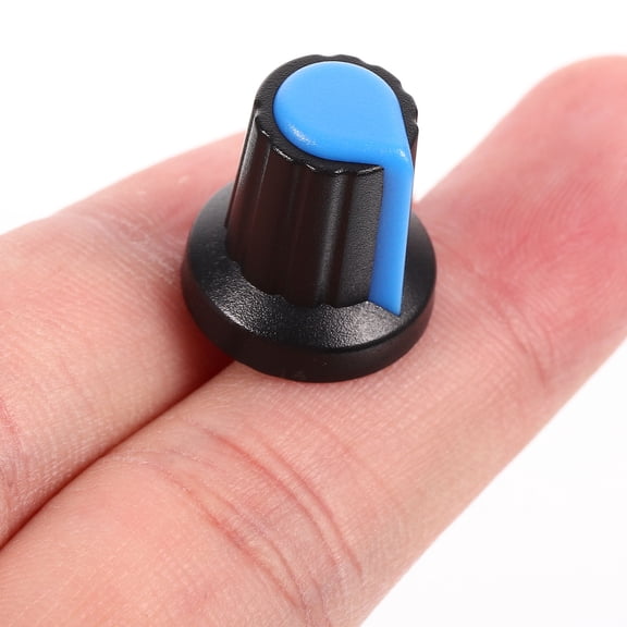 MEIBUTYUP 100-Pack Plastic Guitar Volume Control Knobs Caps for Amplifiers and Speaker Accessories