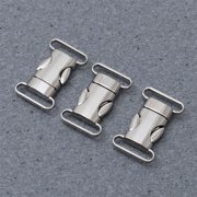 MEIBUTYUP Quick Release Metal Buckles for DIY Webbing and Straps 10Pcs