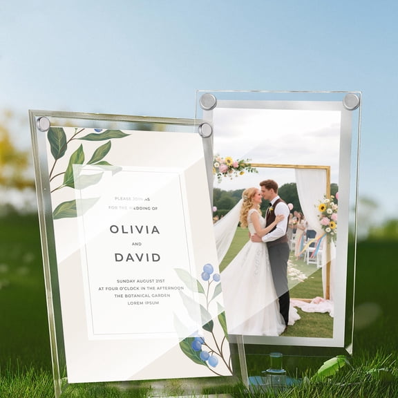 MEIBUTYUP 12 Sets Advertising Screws for Frame Nickel Electroplating Support Acrylic Signs