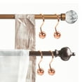 thumbnail image 1 of MEIBUTYUP 12Pcs Shiny Metal Shower Curtain Hooks for Bathroom Curtain Rods, 1 of 8
