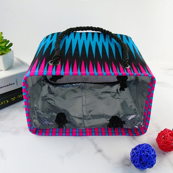 MEIBUTYUP 1PC Bath Bag Pink Waterproof for Bathroom Accessories