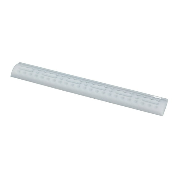 MEIBUTYUP 1Pc Ergonomic Grey Keyboard Wrist Support Pad for Home Office Use
