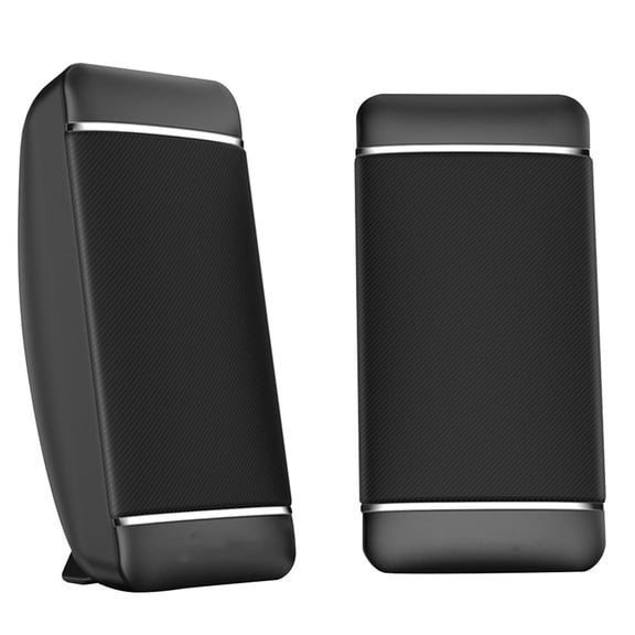 MEIBUTYUP USB Speaker Pair for Notebook and Desktop Computers with Sound Quality and Design