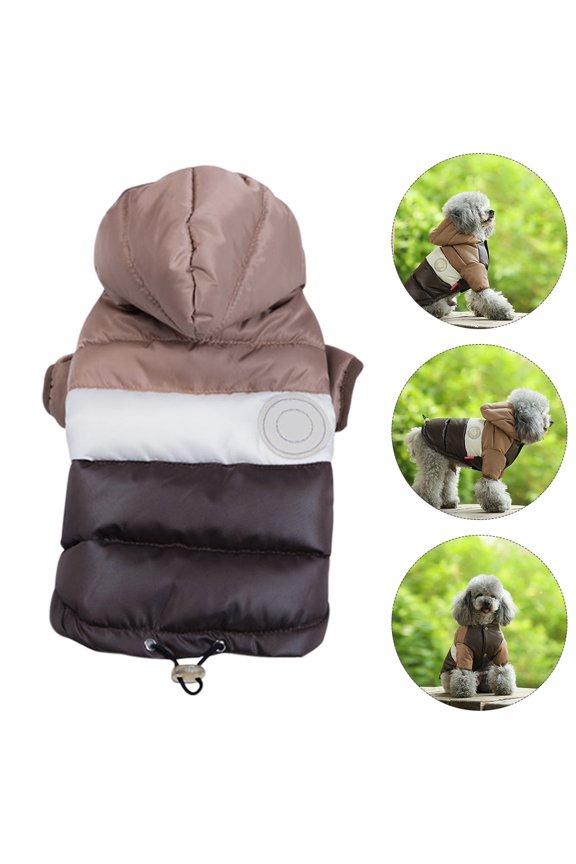 1Pc Comfortable Dog Warm Vest Cotton Breathable Pet Clothes Winter Outfit for Outdoor