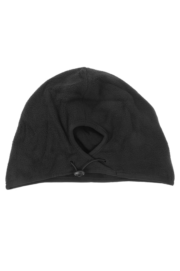 Dark Grey Warm Skiing Cap with Hair Hole for Outdoor Sports, Winter Hat for Women and Men