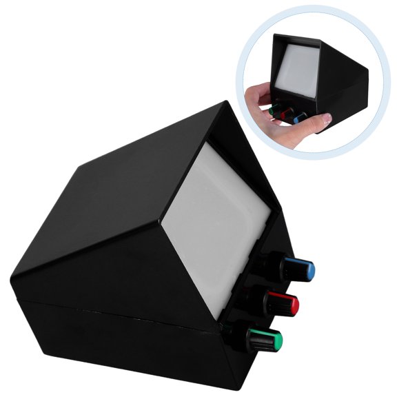 MEIBUTYUP 1Pc Plastic Physical Teaching Instrument with Three Primary Colors for Science Experiment and Education