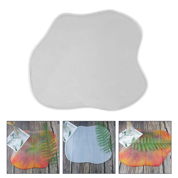 MEIBUTYUP Transparent Silicone Cloud Mold Tray for Epoxy Resin Casting, Handmade Crafts, Jewelry Making, and Art Projects