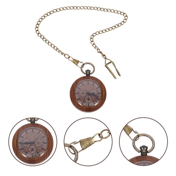 MEIBUTYUP 1Pcs Mens Vintage Watch with Showing Retro Style Alloy Decoration