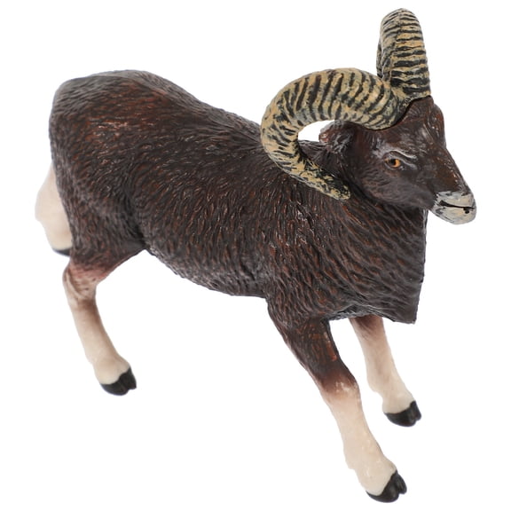 MEIBUTYUP Realistic African Wildlife Model Small Antelope for Office and Home Decor 1Pc