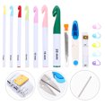 thumbnail image 1 of MEIBUTYUP Assorted Color Crochet Hook Set, Handmade Needles for Home Crafting and Projects, 1 Set, 1 of 8