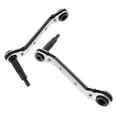 thumbnail image 1 of MEIBUTYUP Dual Refrigeration Service Wrenches Set, Slim Plated Design with Comfortable Grip for Repair, 1 of 8