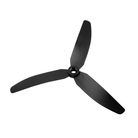 MEIBUTYUP Airplane Propellers 5030 5030R 3-Blades Black 1 Pair Hard Plastic