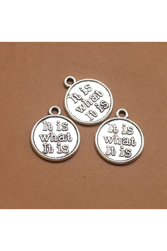 DIY Pendant Charms Silver Fine Workmanship for Jewelry 20Pcs