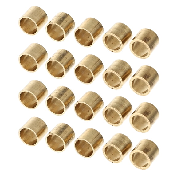 MEIBUTYUP 20-Pack Pool Cue Tips Screw-On Replacement for Beginners and Amateur Players