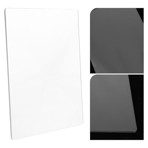 MEIBUTYUP Transparent Acrylic Die Cutting Pads, Durable Universal Scrapbooking Tools, 2 Pieces for Crafting and Card Making
