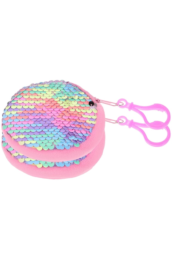 2-Pack Wallet Cloth Clutch with Zipper and Sequin Embellishments for Women