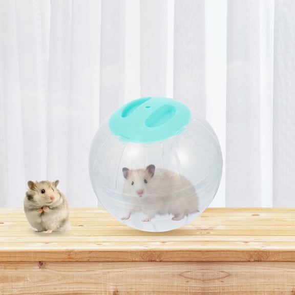 MEIBUTYUP 2-Pack Small Animal Running for Hamsters Plastic Exercise Toys Outdoor Exploration Accessories