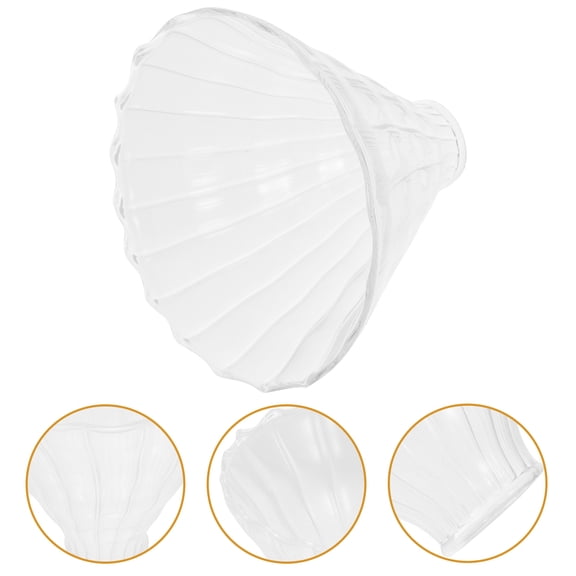 MEIBUTYUP Glass Coffee Dripper Set, Transparent Easy- Filter for Home and Lab Use, 2 Pieces