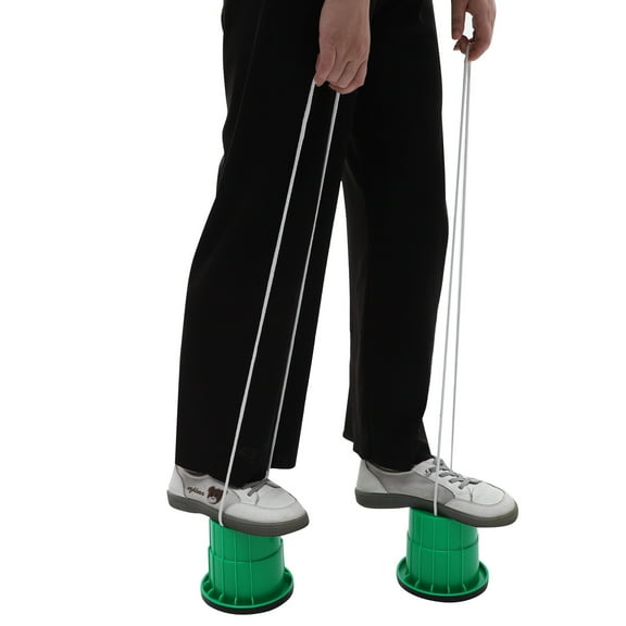 MEIBUTYUP 2pcs Non- Outdoor Balance Training Stilts for Kids Sensory Development and Equipment Green