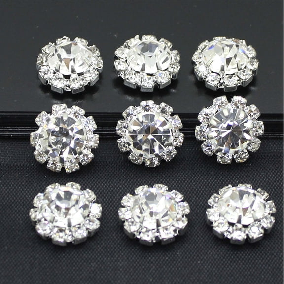 MEIBUTYUP 30 Pcs and Copper Button Jewelry Accessories for Craft Projects and Handmade Jewelry Making