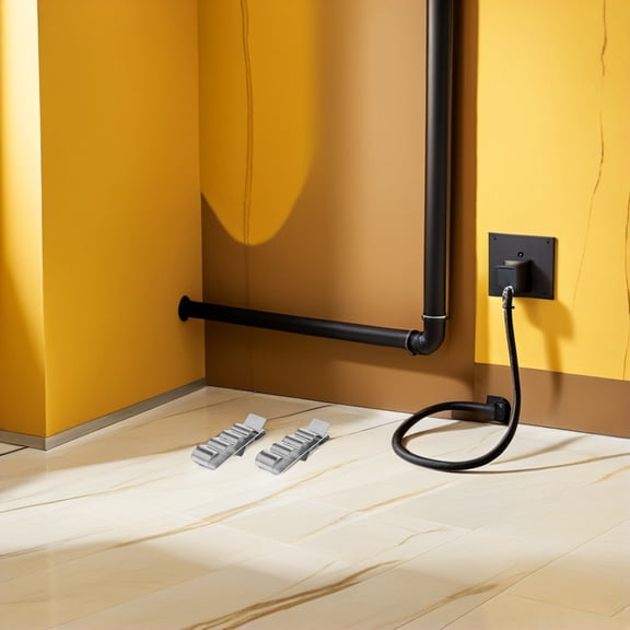 MEIBUTYUP 30Pcs Stainless Steel Trailer Frame Cable Clamps with Compression Design for Secure Solar Panel Wiring and Electrical Use