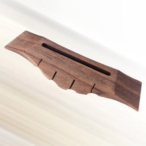 MEIBUTYUP Brown Wooden Guitar Bridge for Classical Guitars, Clear Rich Tone Replacement Part for Acoustic Instruments