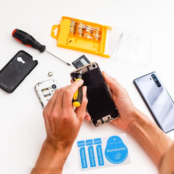 MEIBUTYUP 400Pcs Removal Paper for Phone Screen Cleaning, Dust Sheets for Electronics and Gadgets