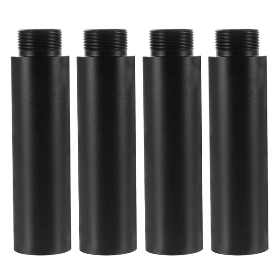 MEIBUTYUP 4-Pack Aluminum Microphone Stand Extension Rods Boom Arm Adjustable Mic Extension Accessories