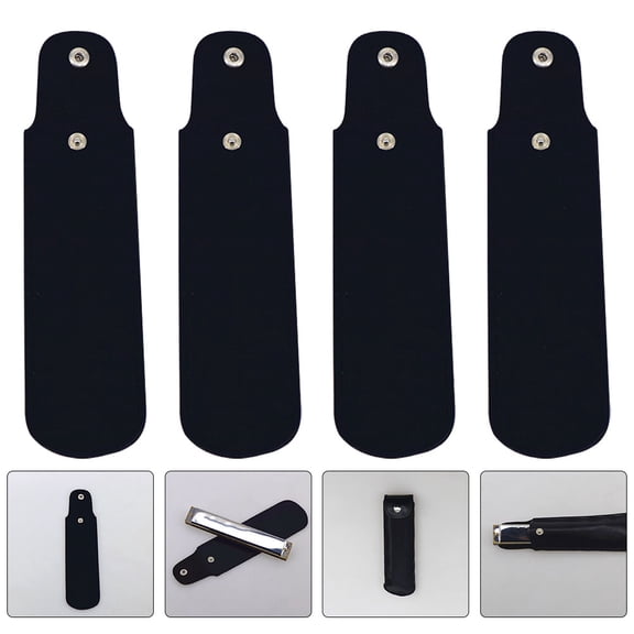 MEIBUTYUP 4-Pack Harmonica Cases with Lightweight Portable Design for Travel and Easy Storage