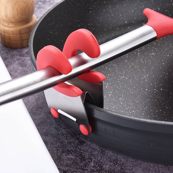 MEIBUTYUP 4-Piece Stainless Steel Pot Grips Set for Safe Cooking, Anti-Scald Kitchen Tools