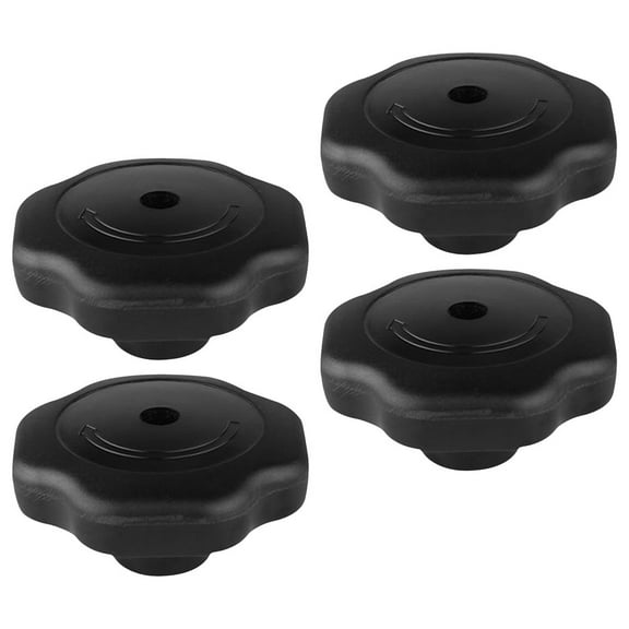 MEIBUTYUP Set of 4 Plastic Pot Knobs, - Replacement Kitchen Knobs for Stove and Cookware