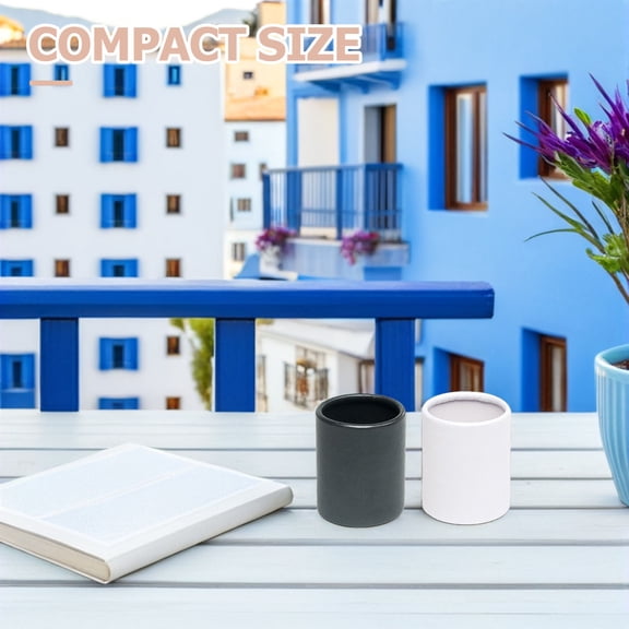 MEIBUTYUP Round Flower Box Set, Assorted Colors, Creative Paper Cylinder Storage Containers, 4 Pieces