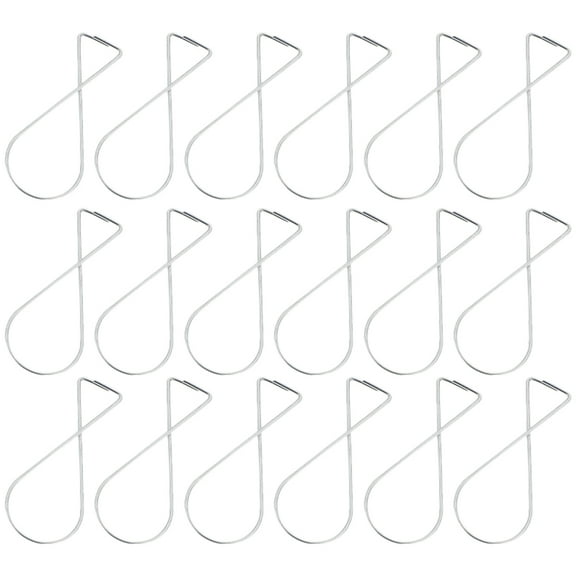 MEIBUTYUP 50Pcs High Grade Steel Drop Ceiling Hooks for Home Party Wedding Decorations