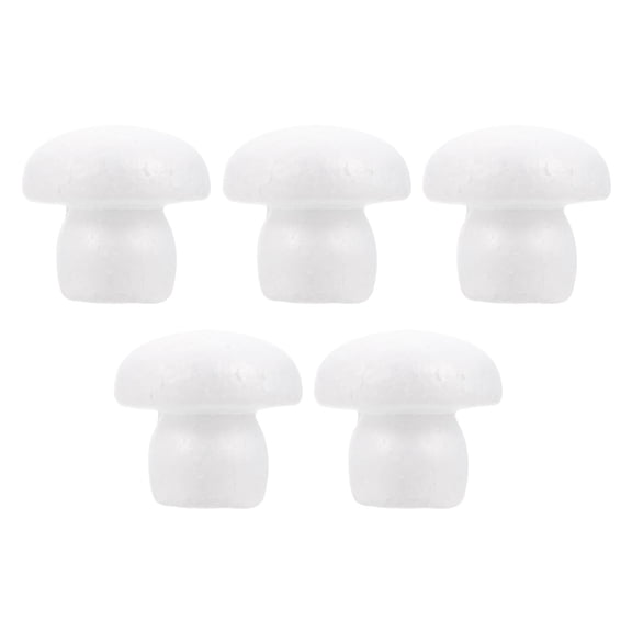 MEIBUTYUP 5Pcs DIY Foam Painting Models White Foam Material for Creative Handmade DIY Decoration