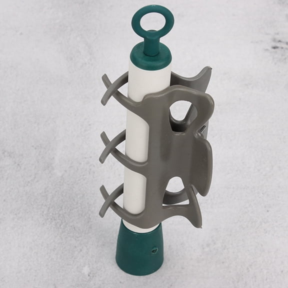 MEIBUTYUP 6Pcs Hair Perm Insulation Wave Clips Hot Roller Claw Shape for Women Black