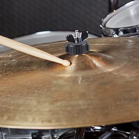 MEIBUTYUP 6-Pack Drum Quick Release Nuts Plastic Instrument Accessories Assorted Colors for Drummers