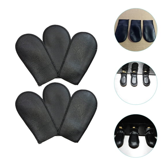 MEIBUTYUP 6Pcs Foot Pad Protective Sleeves Foot Pedal Protectors for Piano Accessories