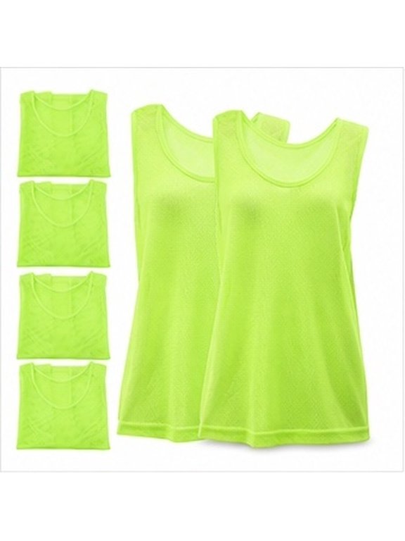 6pcs Breathable Soccer Pinnies Unrestricted Movement for Athletes for Fan Gear
