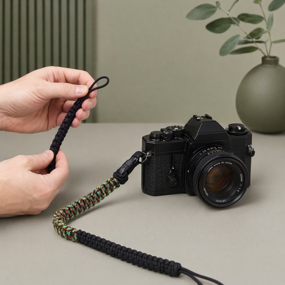 MEIBUTYUP Adjustable Multi-Function Camera Strap with Assorted Colors, 1 Pack for and Mirrorless Cameras