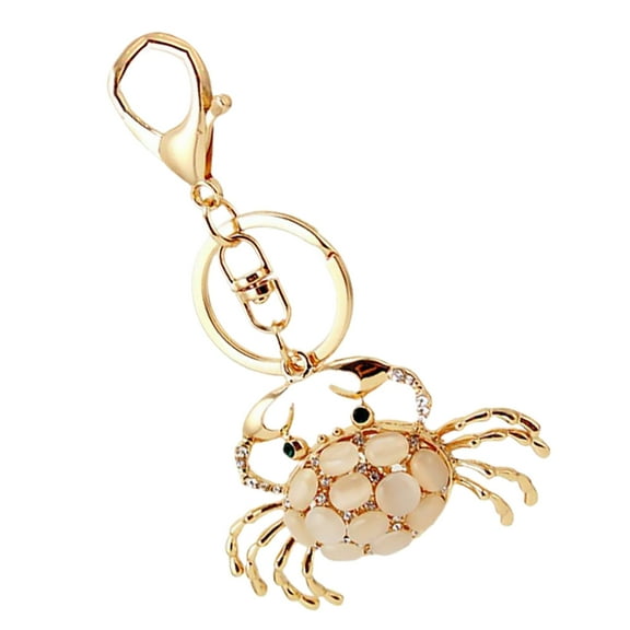 MEIBUTYUP Adorable Golden Pendant Keychain 1 Pack for Backpacks, Keys, and Friends Accessories