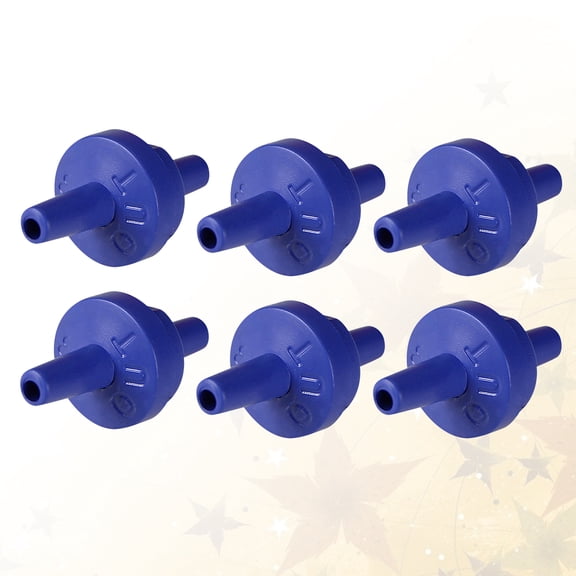 MEIBUTYUP Fish Tank Check Valve PVC 15 Pcs Prevents Backflow for Aquarium Water Systems