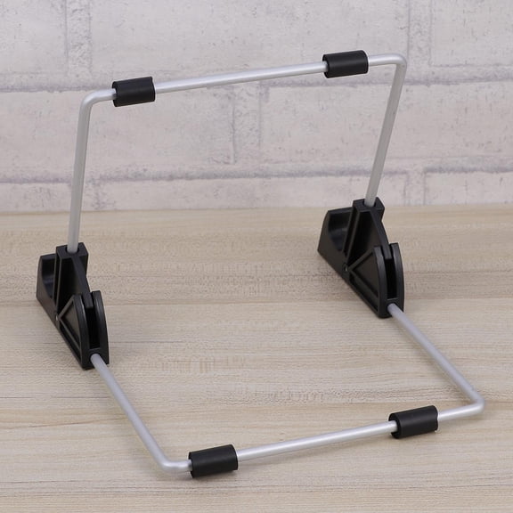 MEIBUTYUP Black Aluminum Tablet Mount Stand for Desktop with Stable Horizontal and Vertical Holding