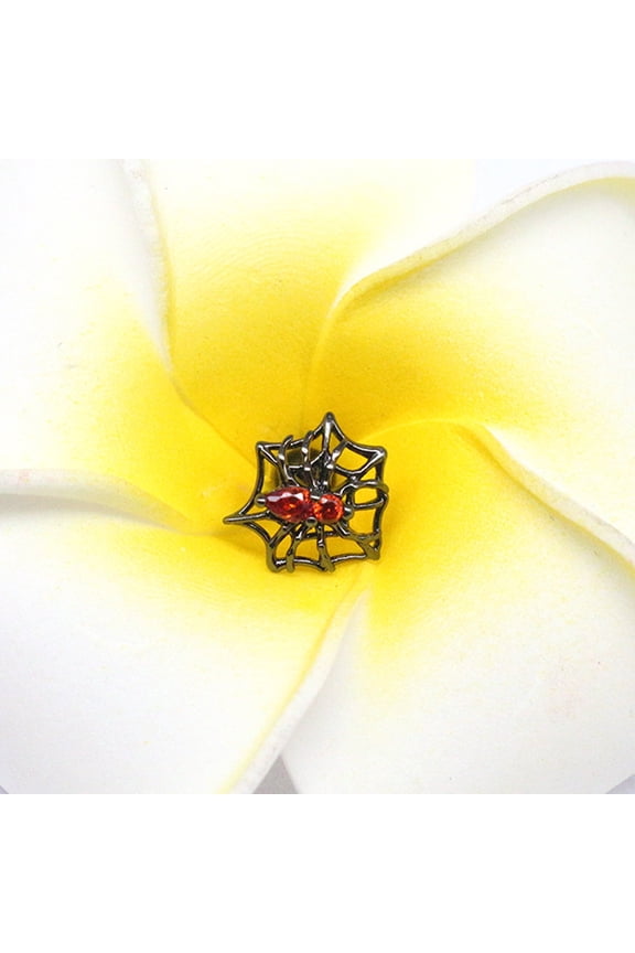 Assorted Color Creative Spider Earrings for Women, Stainless Steel Jewelry, 2 Pieces Stylish and Accessories