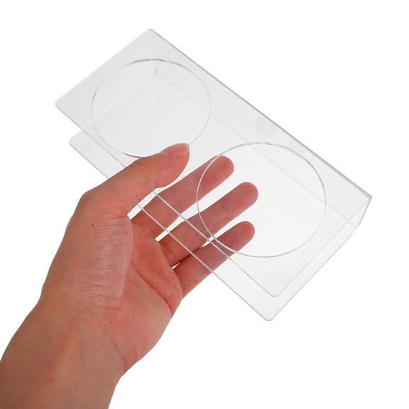 MEIBUTYUP Acrylic Double Slot Drink Bottle Holder Organizer Stand for Bar, Restaurant, Hotel, Kitchen Supplies Display