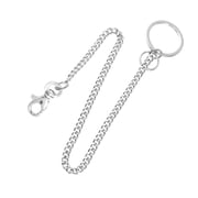 MEIBUTYUP Stainless Steel Waist Key Chain Belt Key Holder for Men