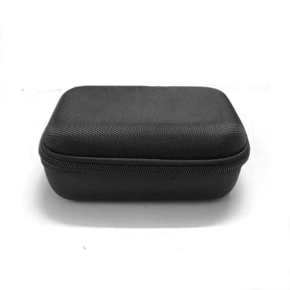 MEIBUTYUP Digital Accessories Storage Bag Black Eva Durable Organizer with Zipper Handle for Travel