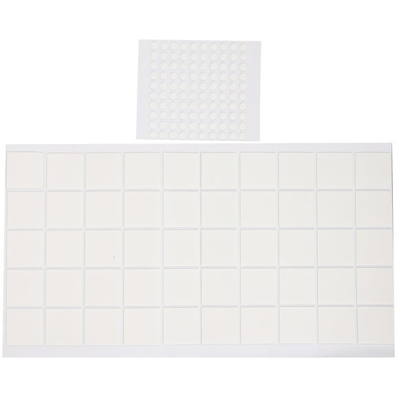 MEIBUTYUP Transparent Double Sided Adhesive Dots Stickers White Sticky Foam Pads for Card Making